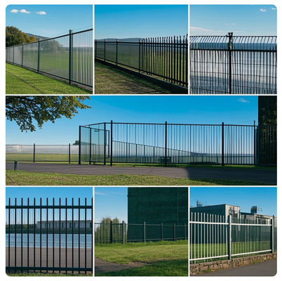 Smart Metal Wall Fence Eco Friendly Installation for Urban and Rural Landscapes