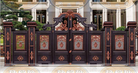 Custom Aluminum Art Villa Gate Antirust Security Fence Modern Classic Design