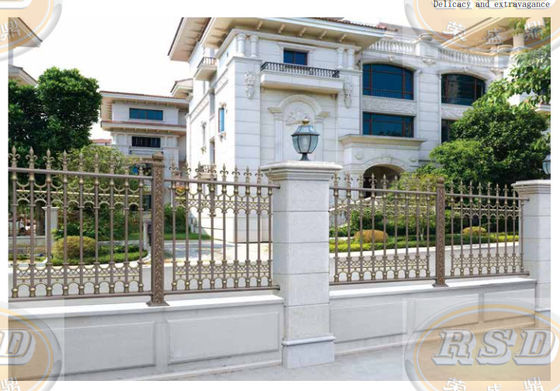 Powder Coating Aluminum Safety Railing Low Maintenance UV Proof Deck Barrier