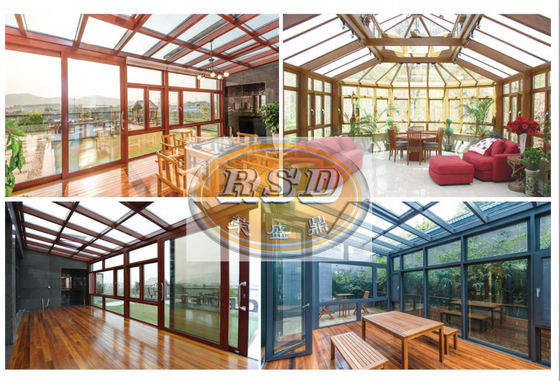 High Strength Aluminum Frame Sunroom Solutions For Commercial and Residential Use