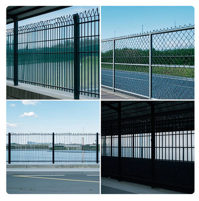 Customizable Size Metal Modern Privacy Security Fencing For Gardens and Balconies