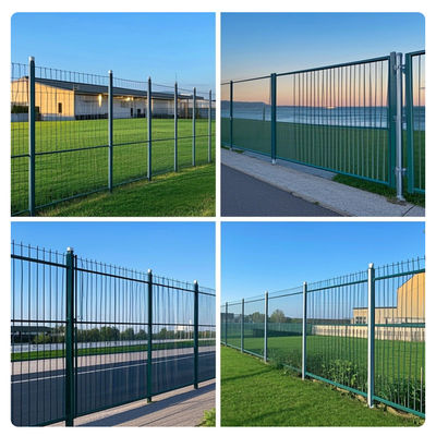 Anti Climb Modern Metal Security Fence Panels For Homes And Commercial Spaces