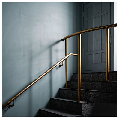 Secure Wall Mounted Stair Railing Easy Installation ADA Compliant Indoor Outdoor Use