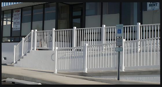 Modern Slim Profile Aluminum Railings Easy Installation ADA Compliant Designs