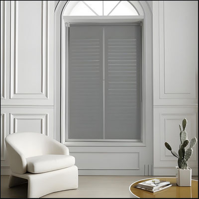 OEM Cordless Window Blind Eco Friendly Material UV Protection Child Safe Design