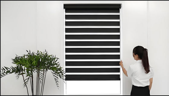Ultra Thin Cordless Room Darkening Shades Dust Resistant Quick Fit All Window Sizes