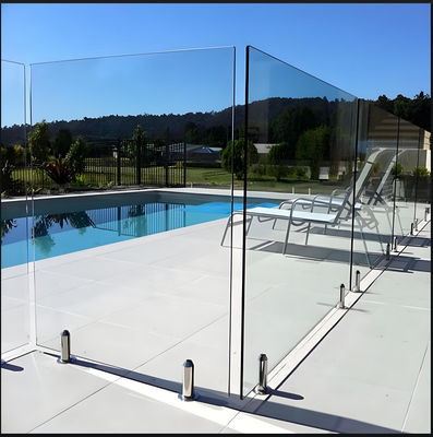 High End Aluminum Glass Balcony Railings Weatherproof For Residential Use