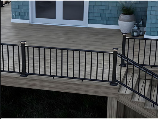 Powder Coated Aluminum Deck Railing UV Resistant Multiple Color Options
