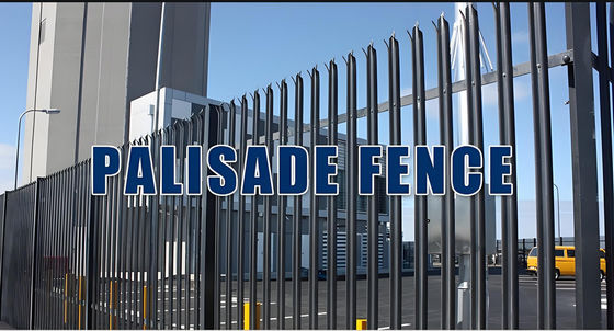 Anti Climb Modern Metal Security Fence Panels For Homes And Commercial Spaces