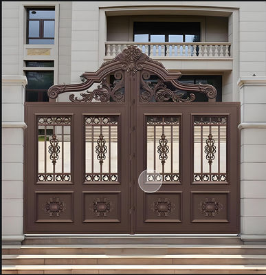 Customizable Aluminum Security Gates For Modern Architectural Excellence
