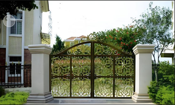 Customizable Aluminum Security Gates For Modern Architectural Excellence
