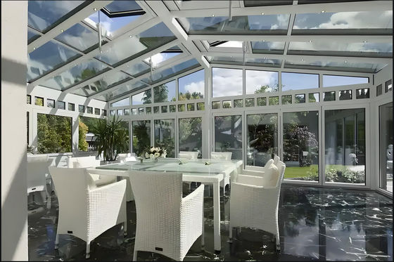 UV Resistant Modern Aluminum Glass Sunrooms For Indoor Outdoor Harmony